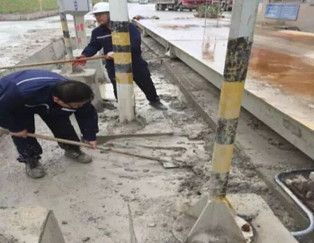 上門檢修玉田公司地磅秤數據不穩(wěn)