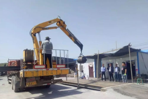 白銀市計(jì)量檢定所開(kāi)展二級(jí)煤炭市場(chǎng)汽車衡檢定工作